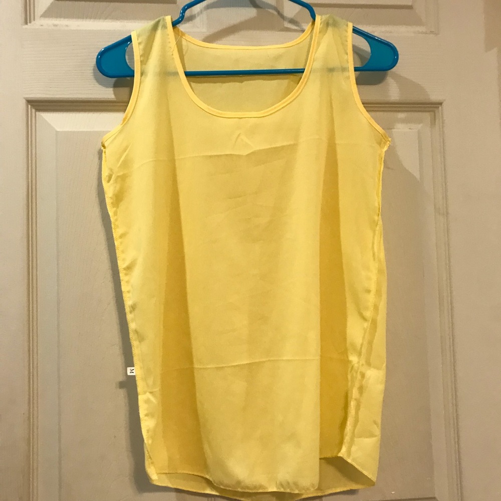 Yellow blouse